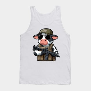 Tactical Cow Tank Top